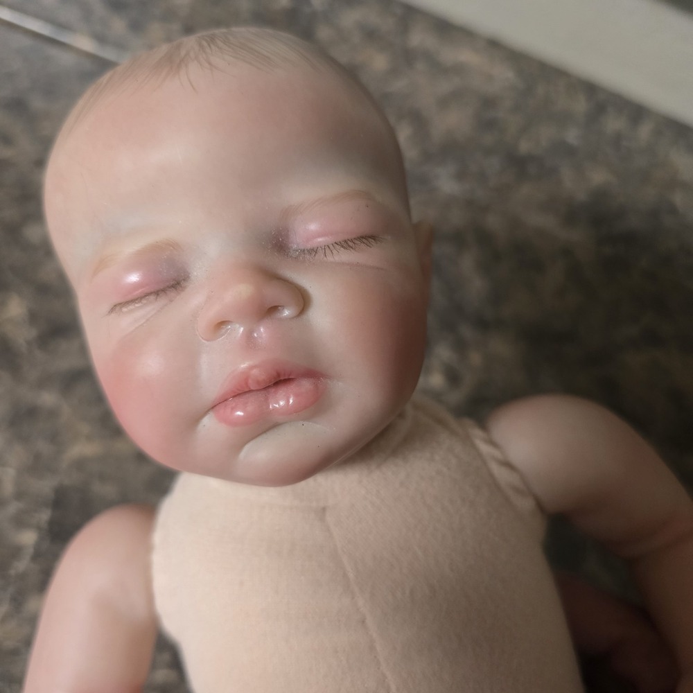 Dawn McLeod Annaliese Reborn Baby Doll 13" Micro Preemie Sleeping Lifelike